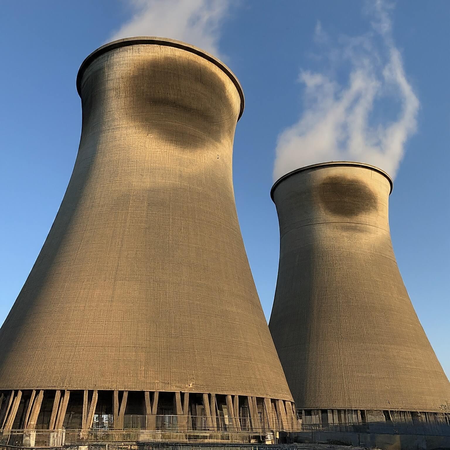 Thermal power plants.